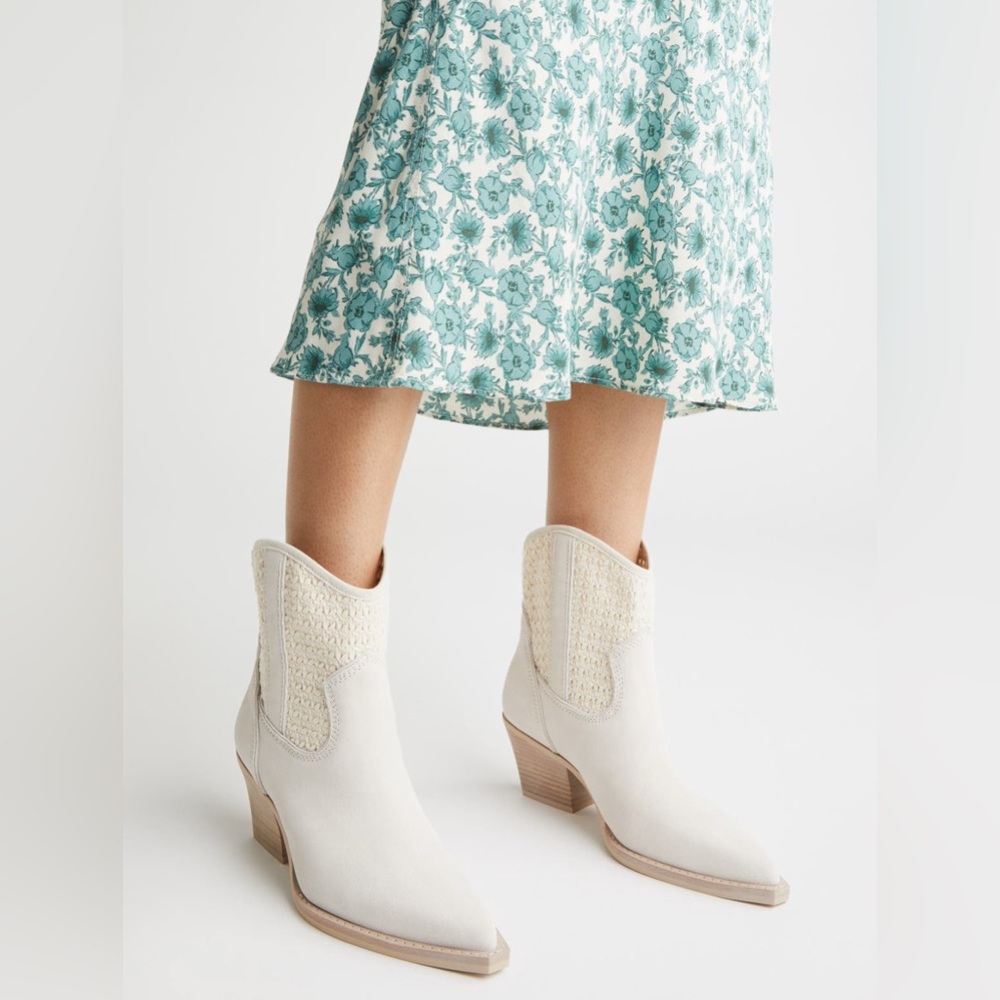 Dolce Vita Rori Western Boot - Sandstone Suede/8